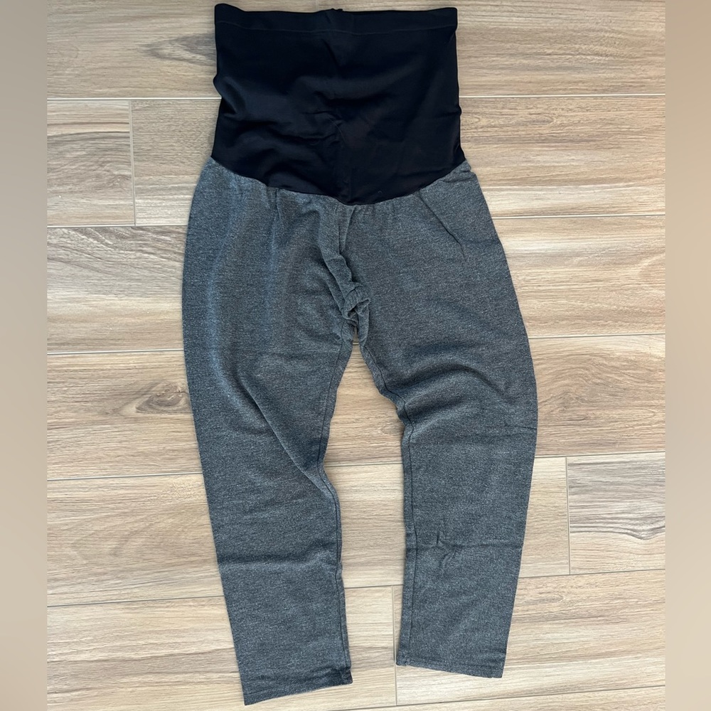 Cropped maternity legging